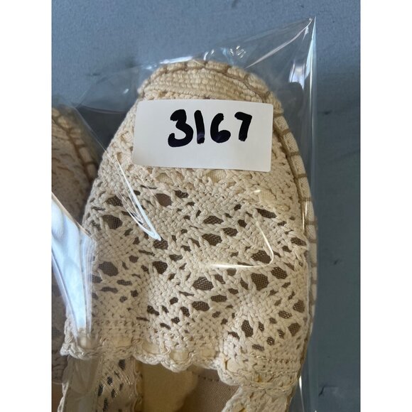 Talbots Womens Crochet Lace Espadrilles Size 8 Boho - Picture 8 of 8